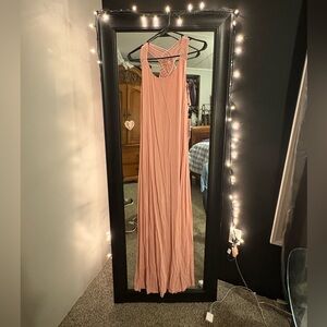 JustFab Pink Maxi Dress
